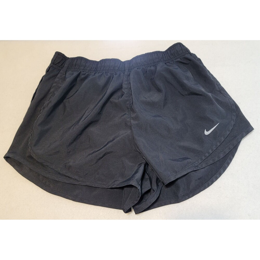 Nike Dri-FIT Black 10K Running Shorts Lined Drawstring Women's Size Medium